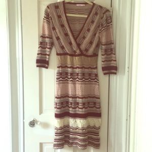 100% baby alpaca knit dress from Calypso St Barth